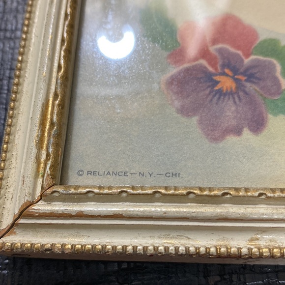 To My Mother Framed Vintage Print! - Picture 3 of 4